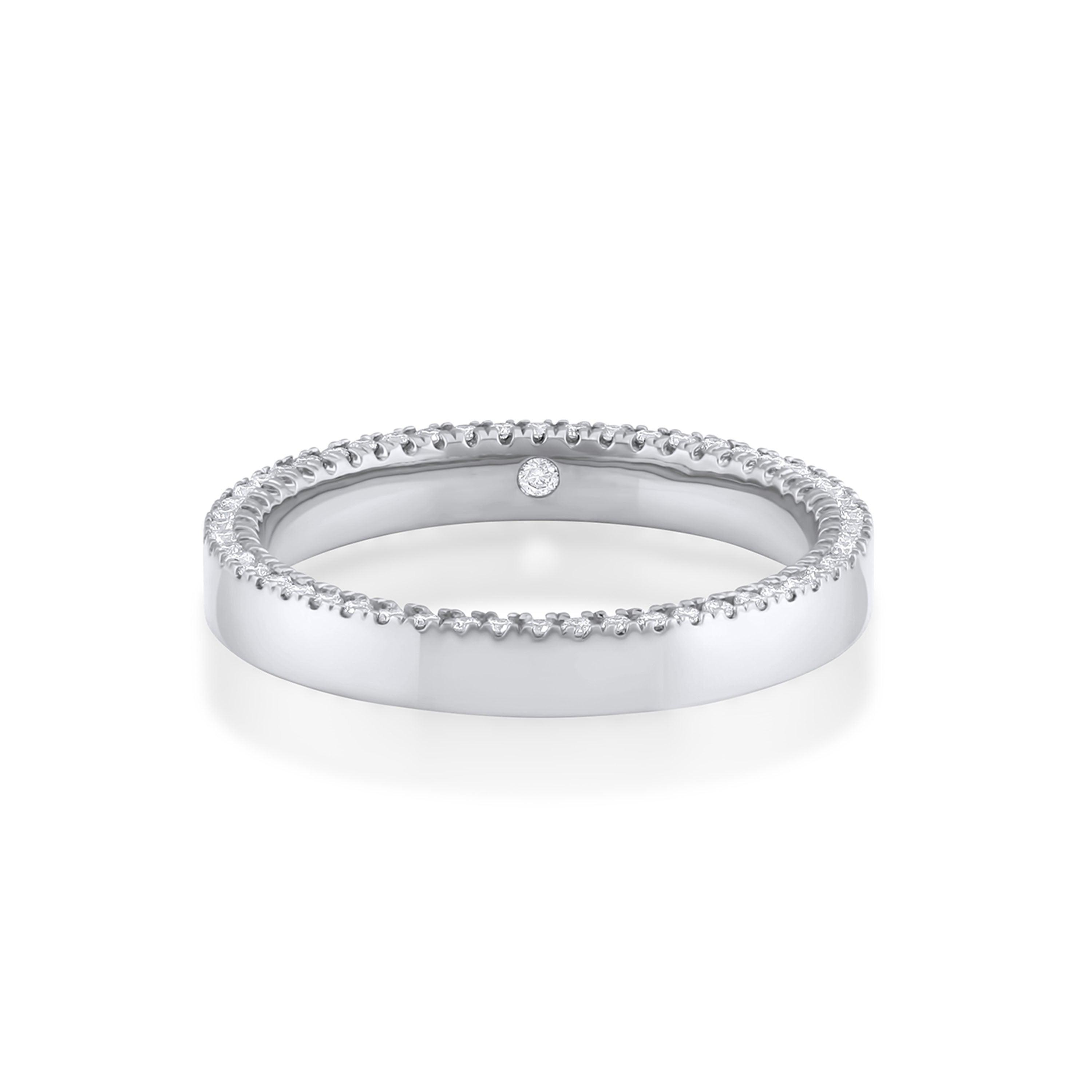 Marrow Fine Jewelry White Diamond 3 mm Parker Band