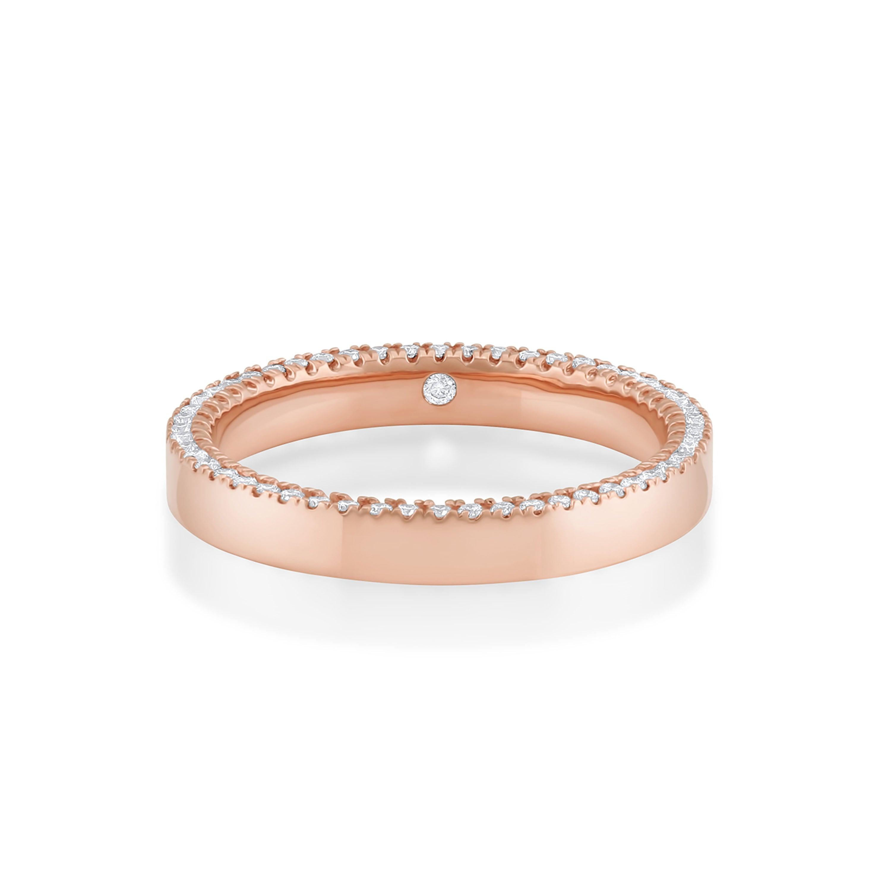 Marrow Fine Jewelry White Diamond 3 mm Parker Band
