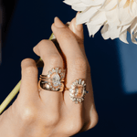 White Diamond Victoria Bezel Ballerina Band - Marrow Fine