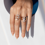 White Diamond Victoria Bezel Ballerina Band - Marrow Fine
