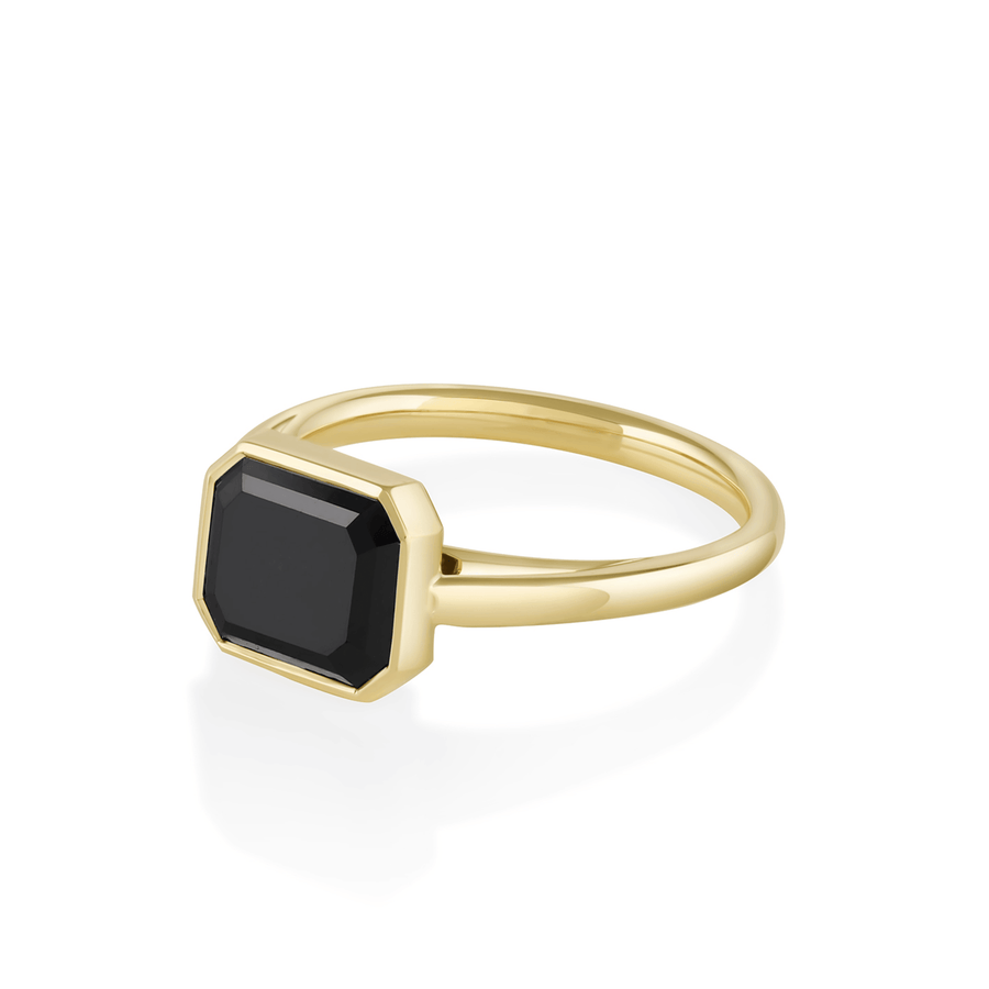 3.06ct Black Diamond Tessa Engagement Ring