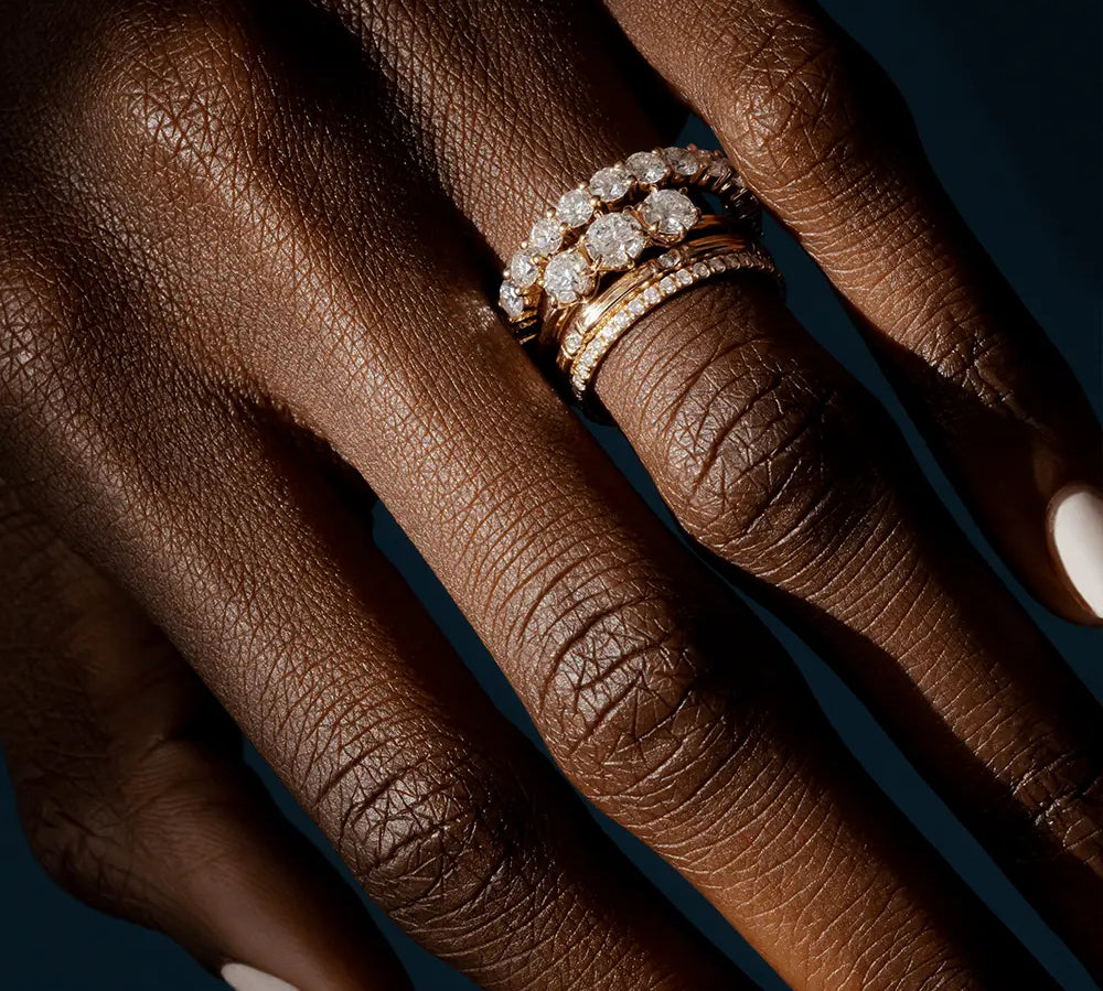 White Diamond Geneva Band - Marrow Fine
