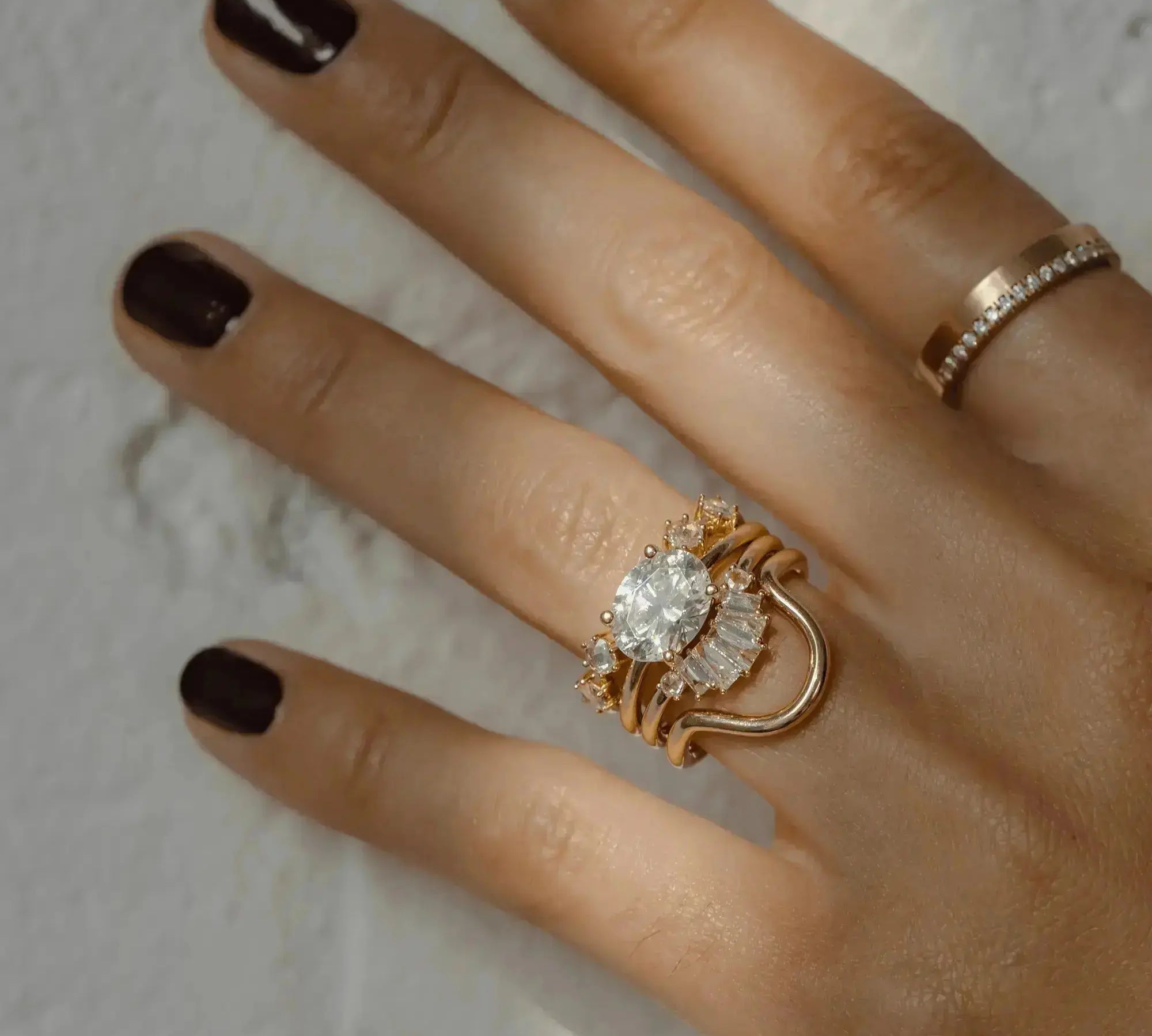 The Hazel Oval Solitaire Engagement Ring - Marrow Fine
