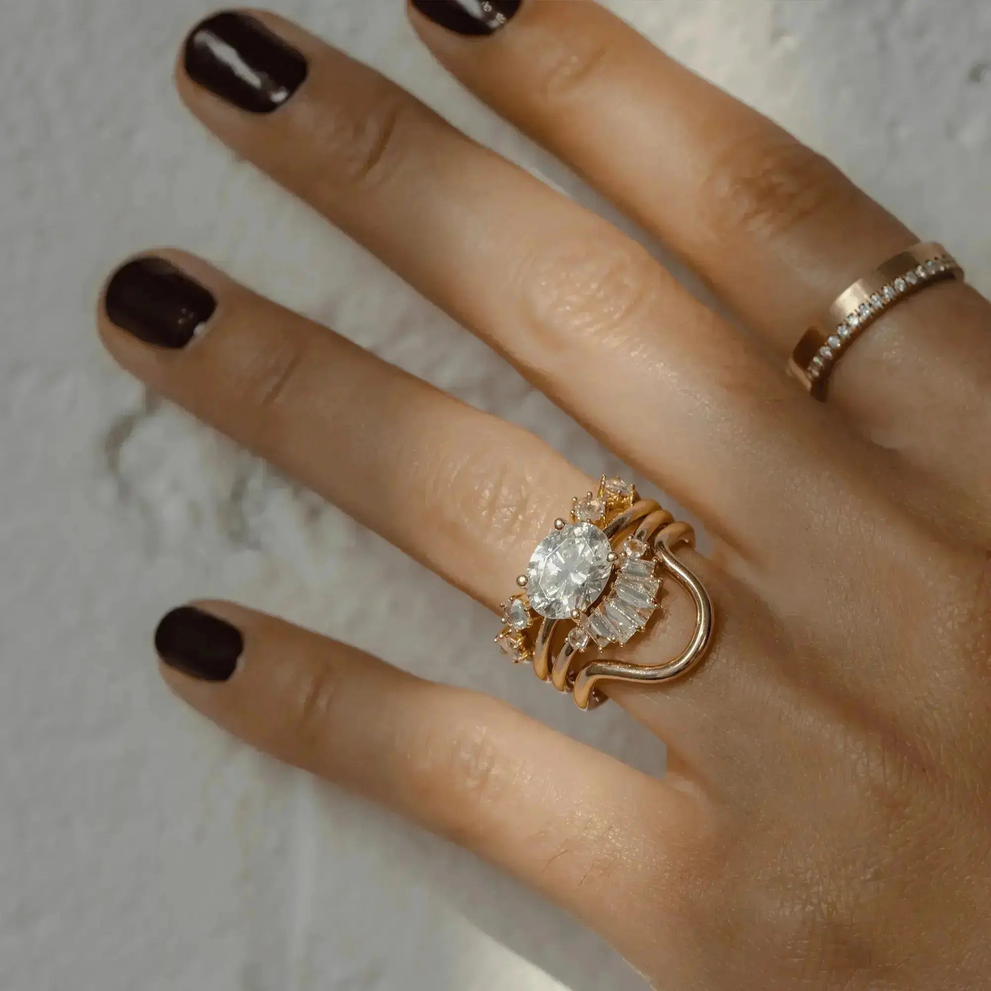 Marrow Fine Stackable Rings Oval Engagement Rings – Marrow Fine