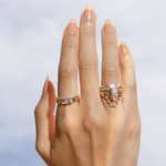 White Diamond Love Goes Round Eternity Band - Marrow Fine