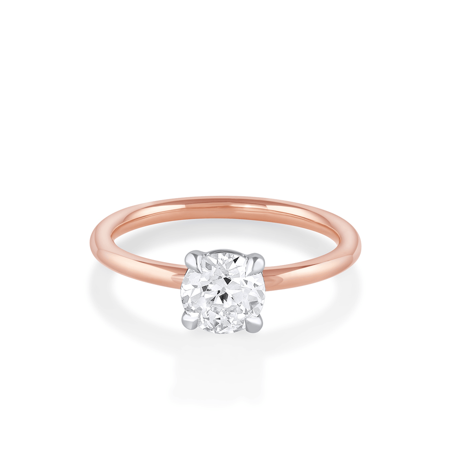 marrow-fine-old-euro-engagement-ring [ROSE GOLD]