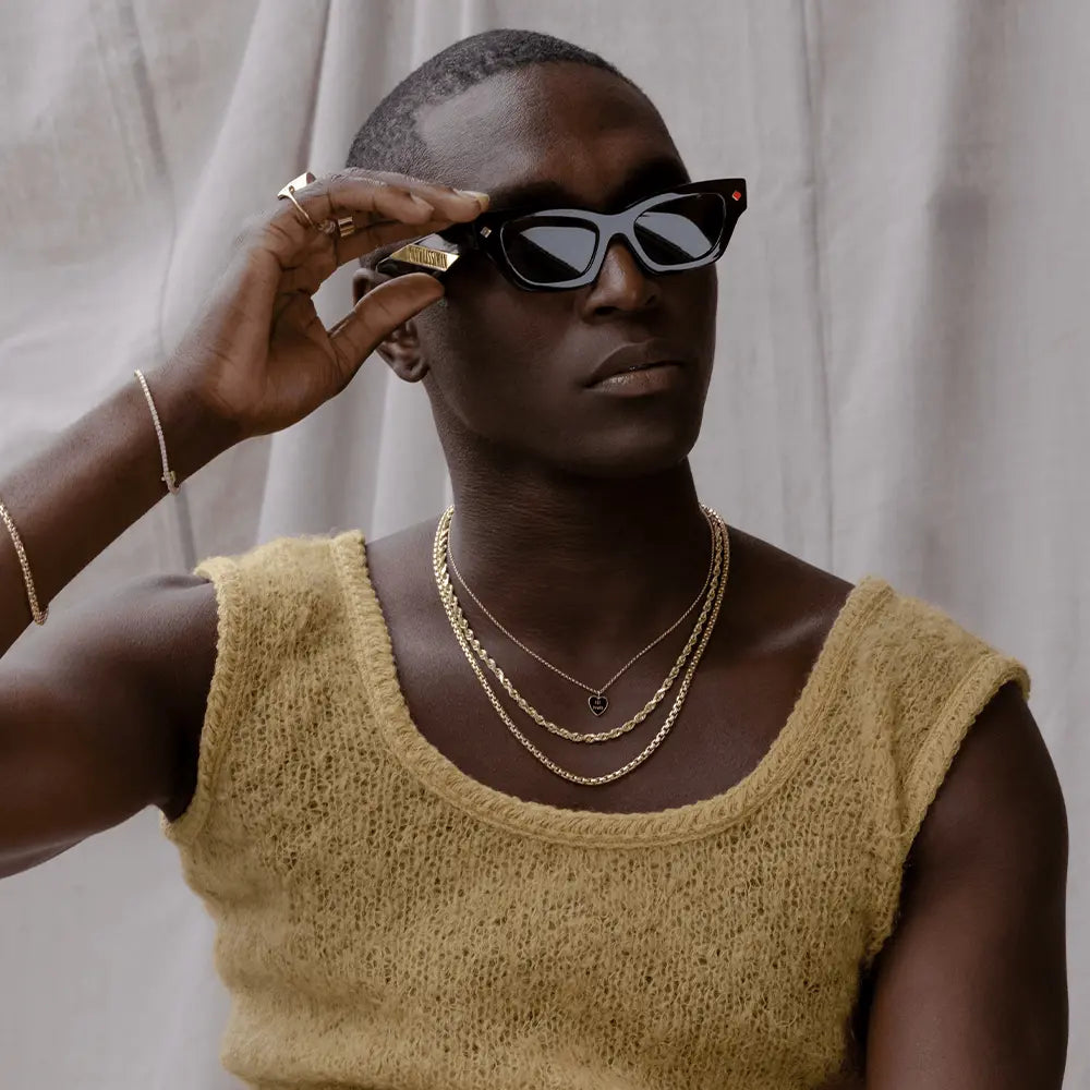 Men's fine sales jewelry necklaces