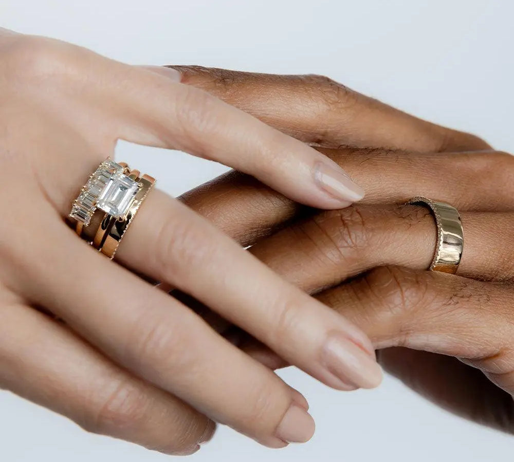 White Diamond Parker Band - 6mm - Marrow Fine