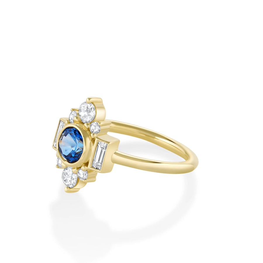 Blue sapphire sales ring tanishq