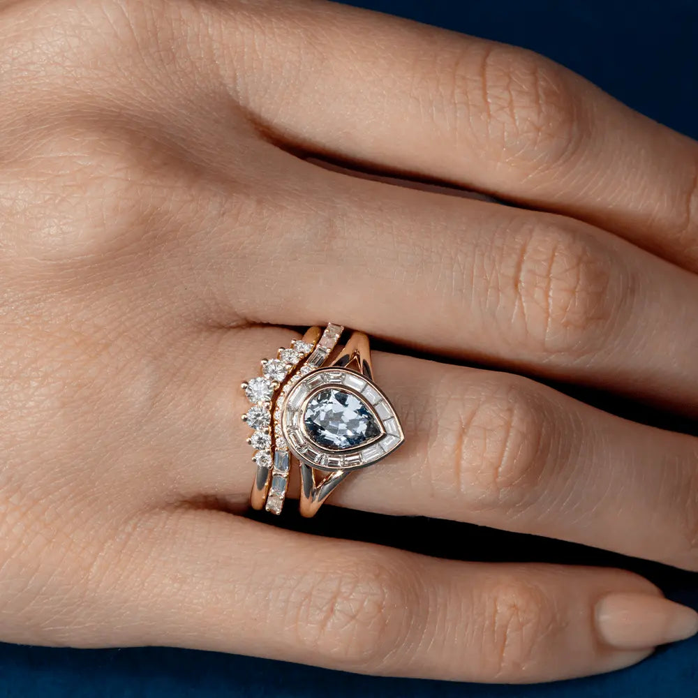 Nested Rings Chart Nesting wedding rings 60 photos - Vianawedding.com